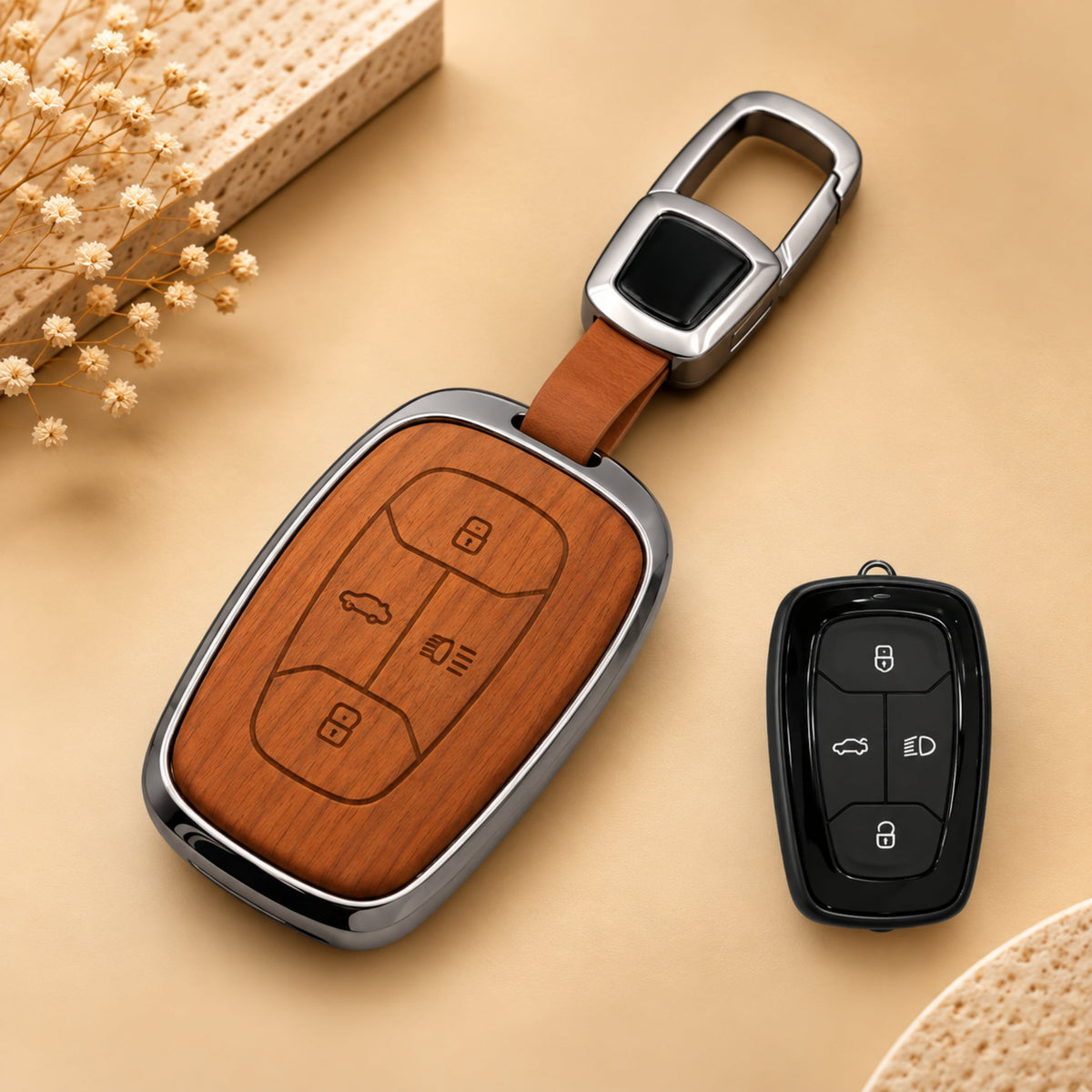 Kromex Wood Key Covers